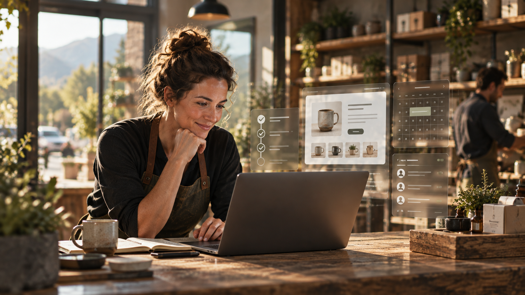 A working small-business system bringing together website, scheduling, customer information and daily operations.